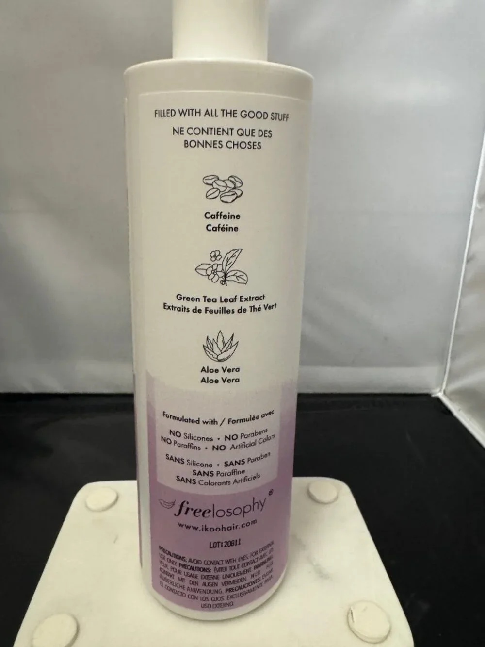 2 bottles - Ikoo Volumizing Shampoo